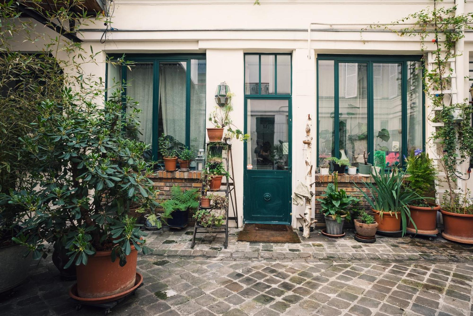 Duplex Sur Cour Arboree Paris Extérieur photo